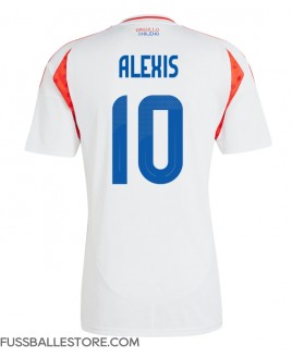Günstige Chile Alexis Sanchez #10 Auswärtstrikot Copa America 2024 Kurzarm